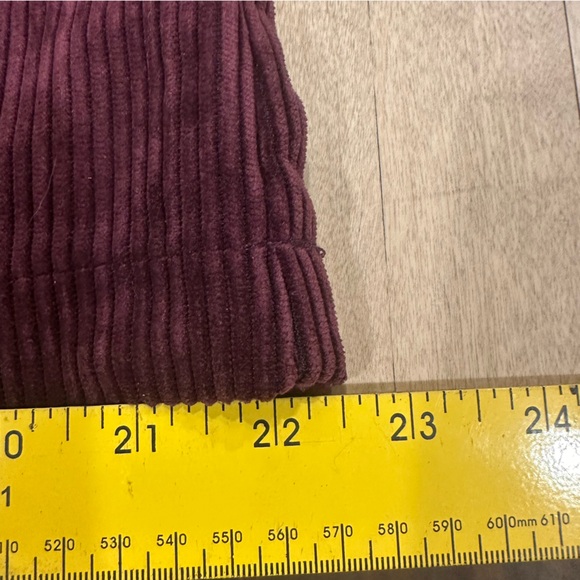 NWT Luxology Purple Corduroy Jumper Pocket Dress Women’s Size Small - Picture 14 of 14